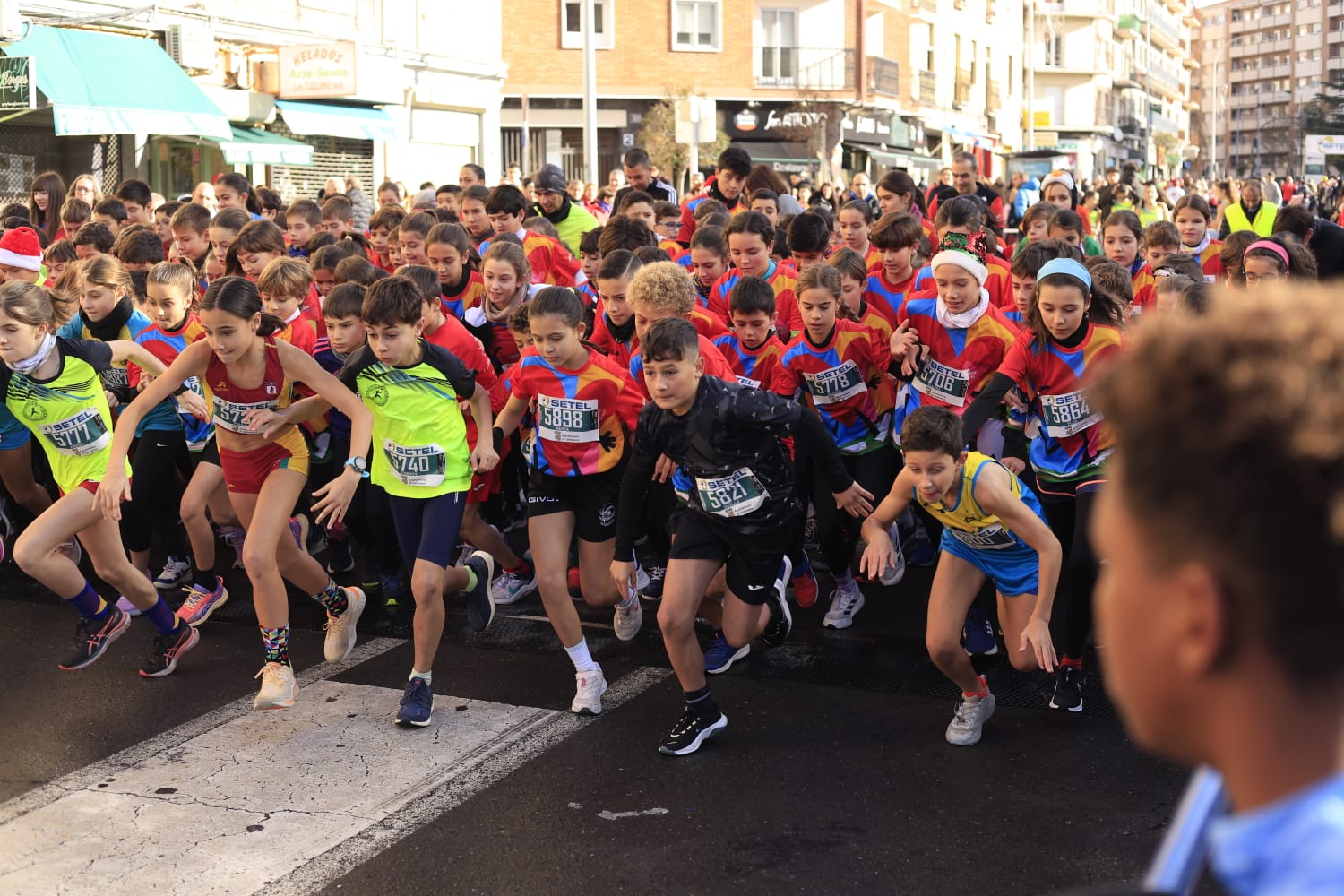 Todas las fotos de la categoría sub-12 de la San Silvestre Salmantina