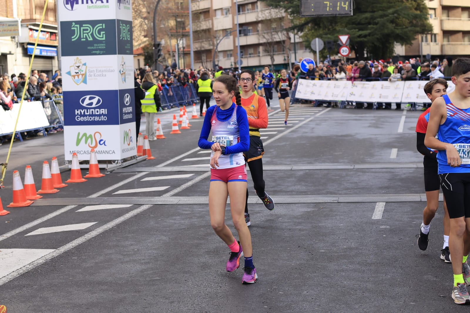 Todas las fotos de las categorías sub-14 y sub-16 de la San Silvestre Salmantina
