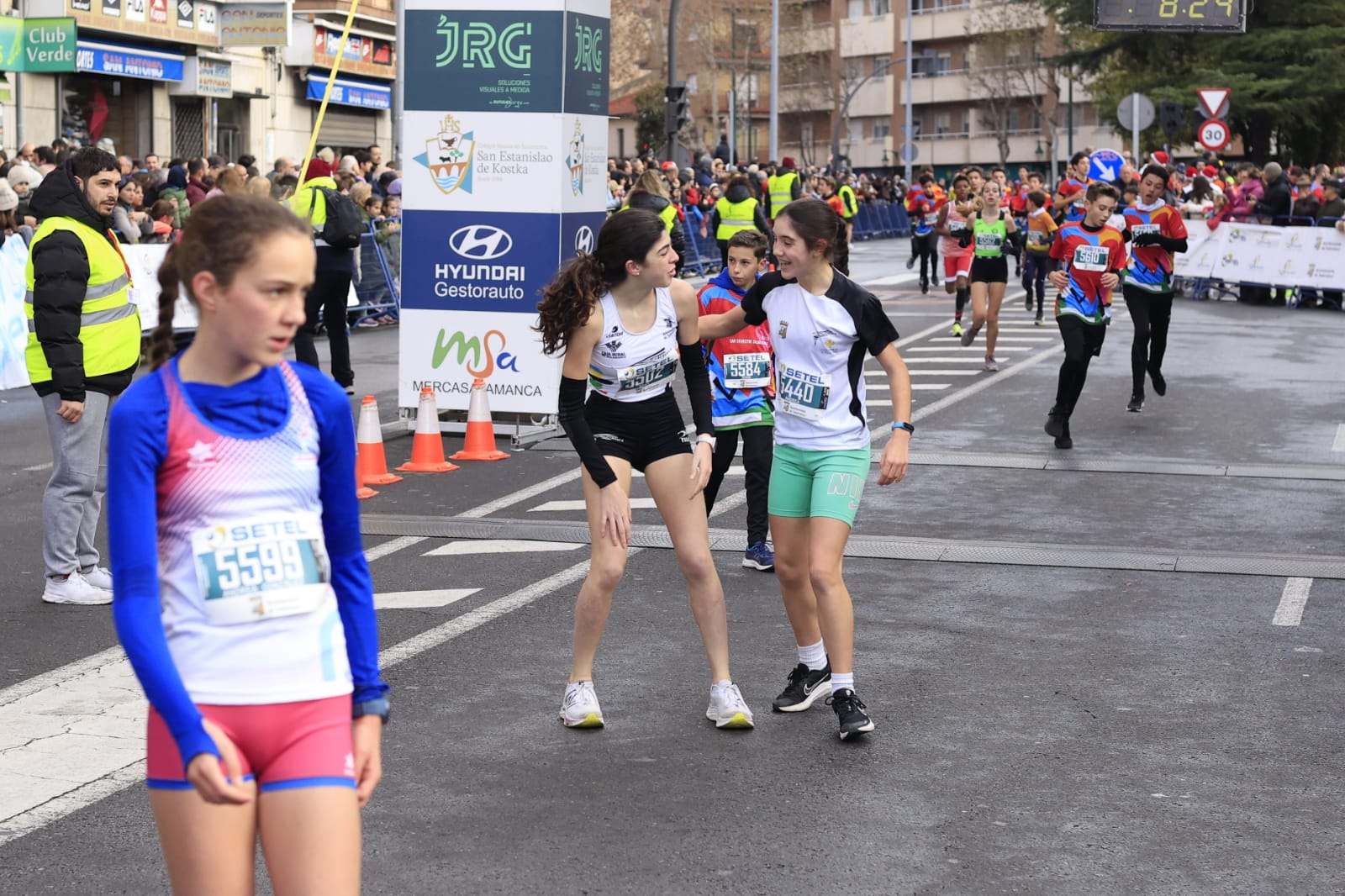 Todas las fotos de las categorías sub-14 y sub-16 de la San Silvestre Salmantina