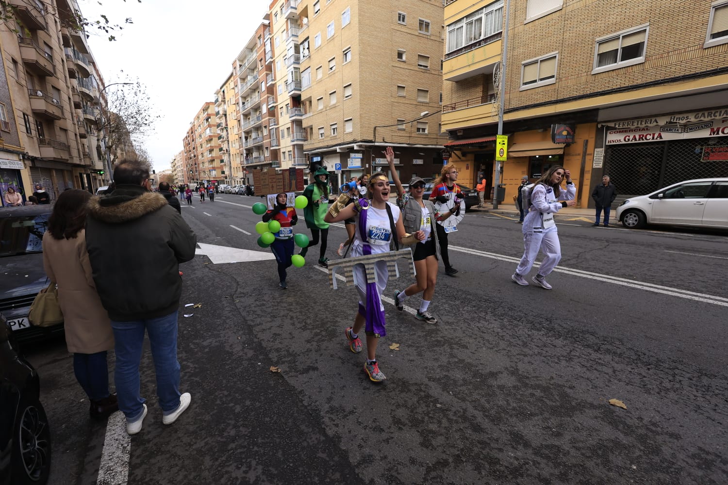 Los mejores disfraces de la San Silvestre Salmantina