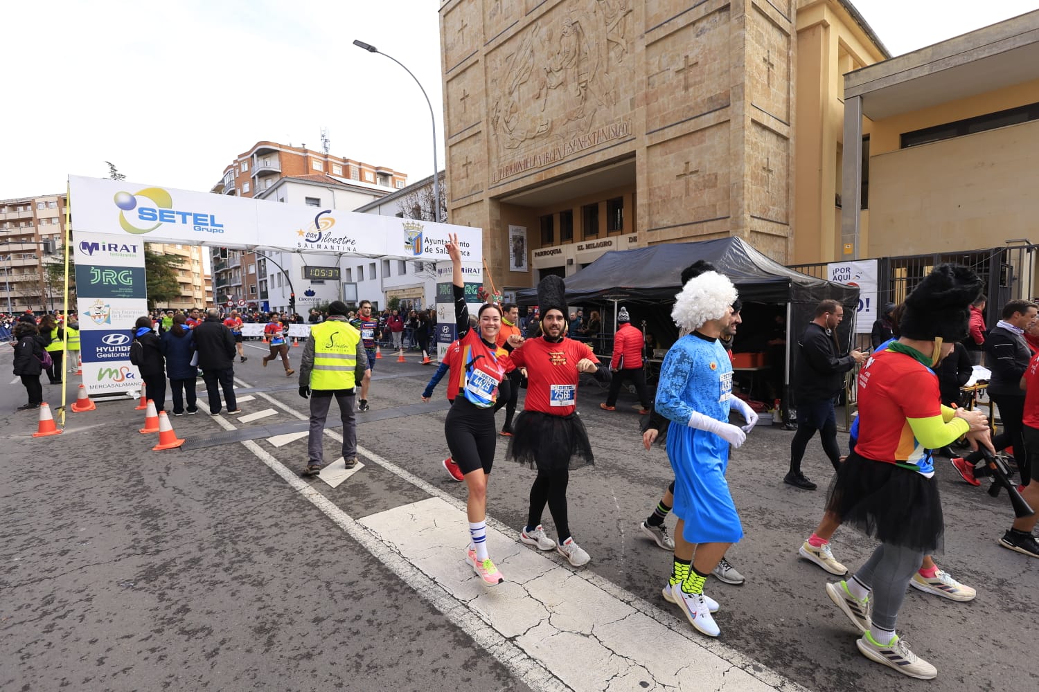 Los mejores disfraces de la San Silvestre Salmantina