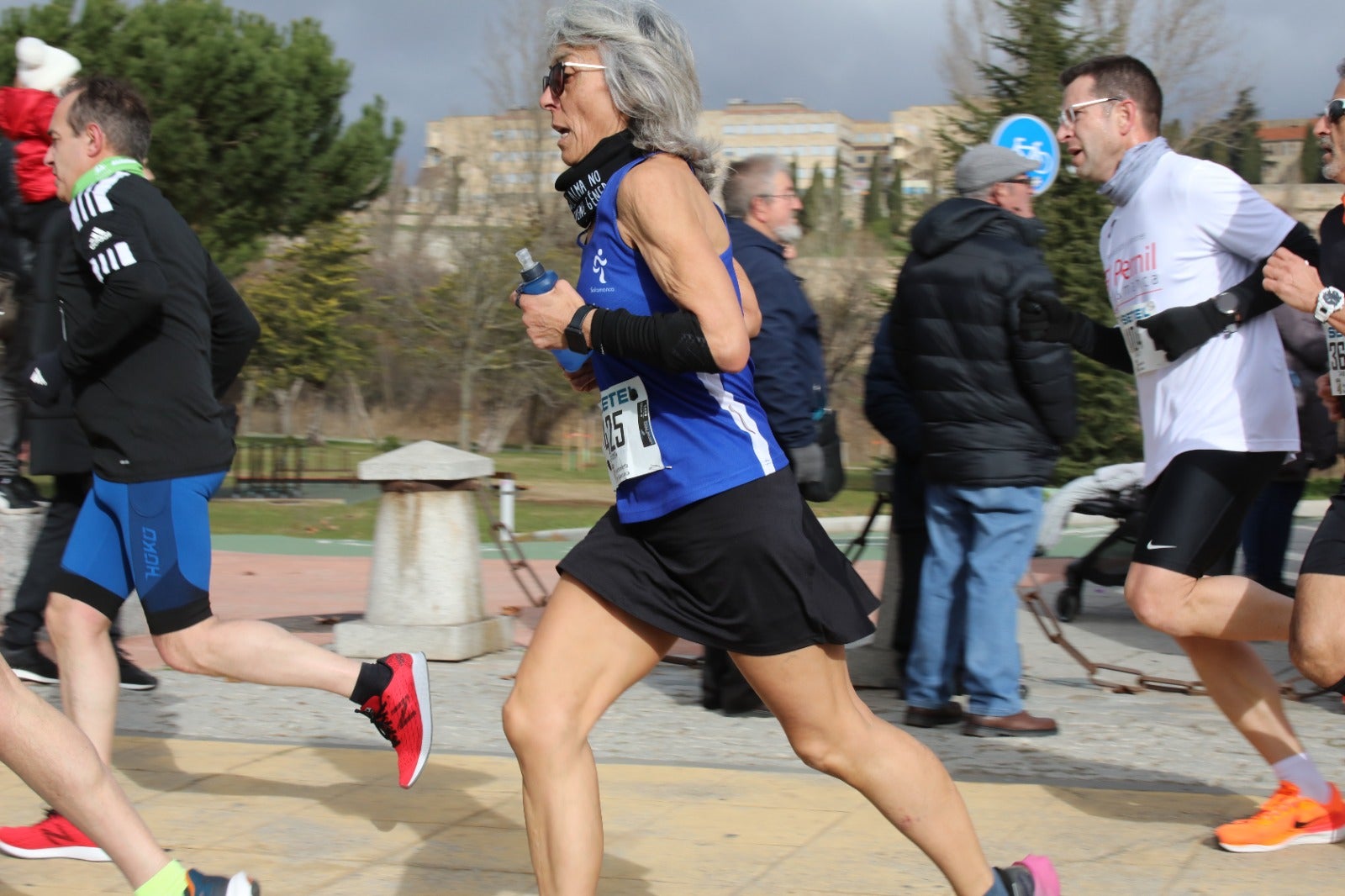 San Silvestre Salmantina: paso por el Puente Romano y calle Compañía