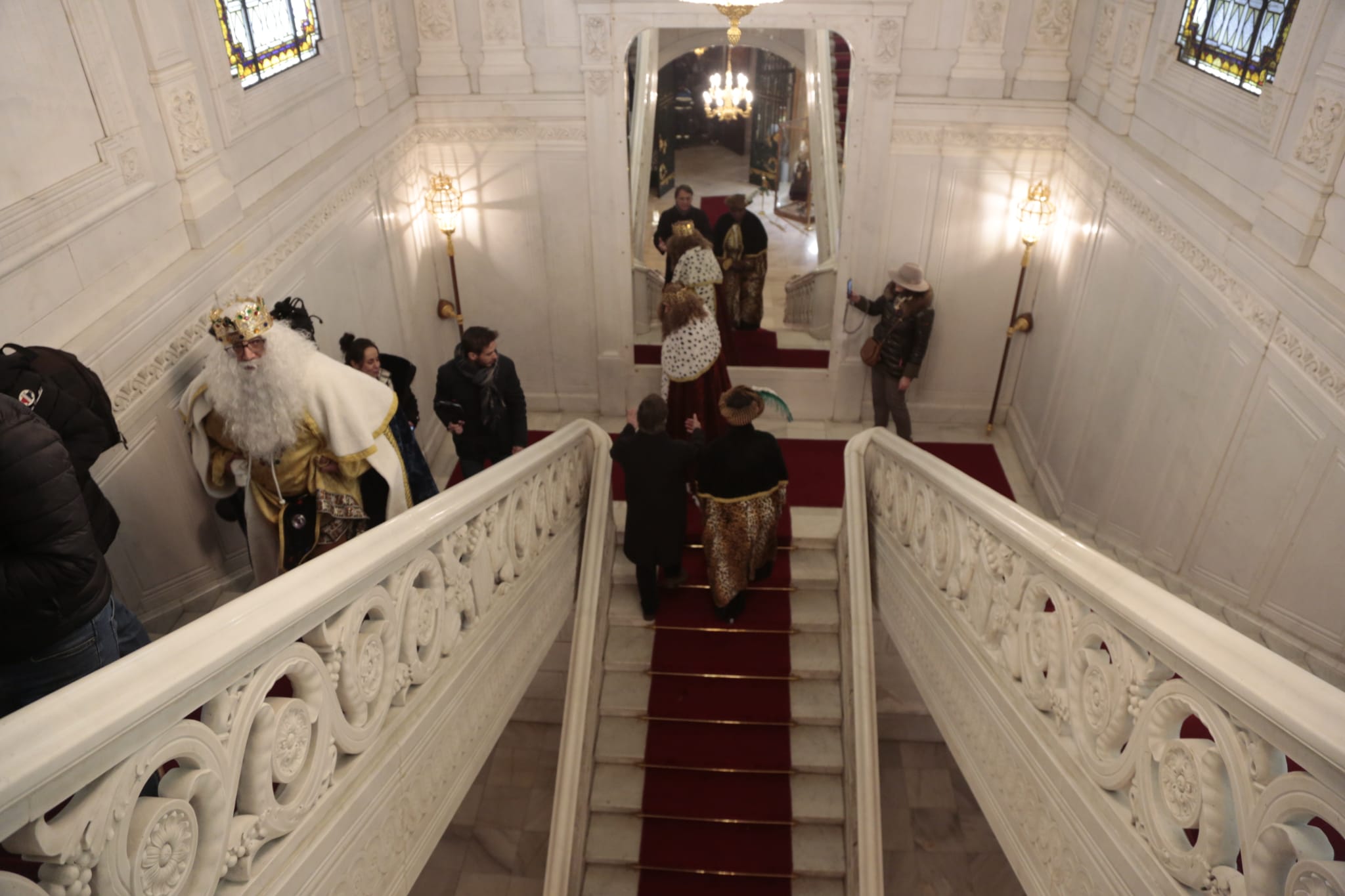 Fotos: La Plaza Mayor de Salamanca acoge a los Reyes Magos