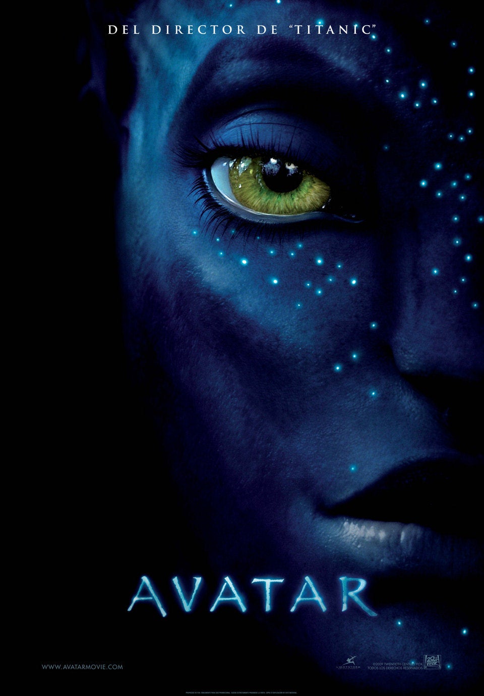 Imagen del cartel de la película de Avatar 2. 