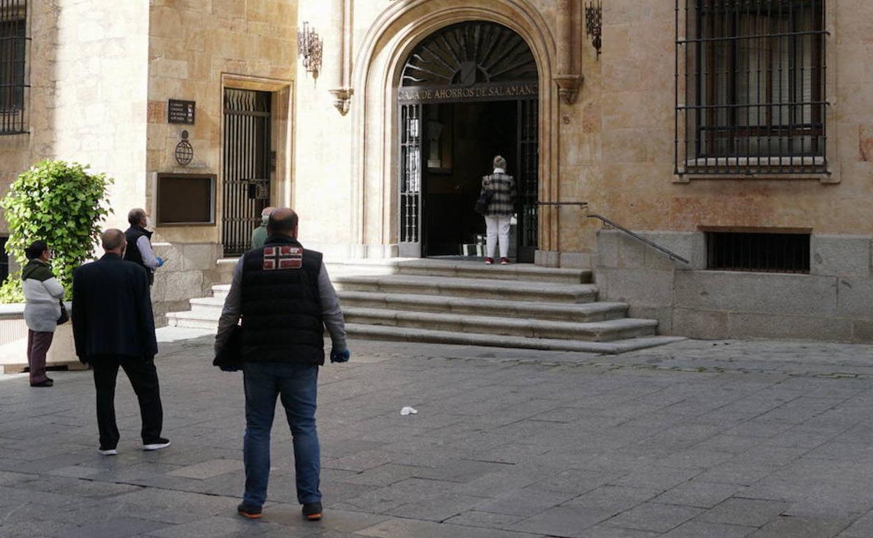 Sede de Unicaja Banco en Salamanca. 