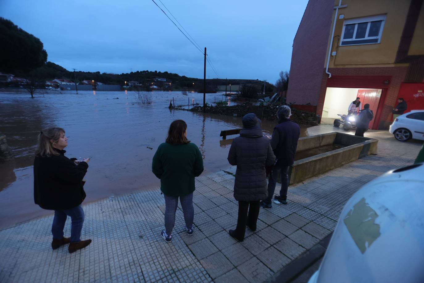 Más de 75 llamadas y más de 40 emergencias por la lluvia en Salamanca