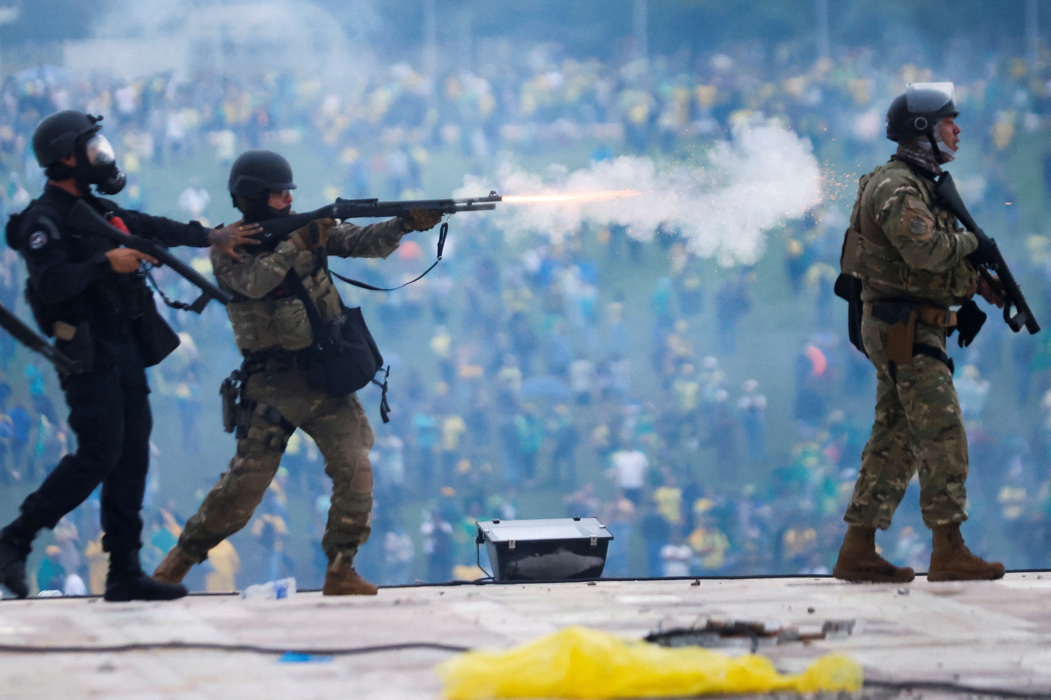 Fotos: Las imágenes del asalto bolsonarista en Brasil