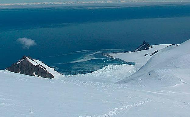 Imagen de la Antártida. 