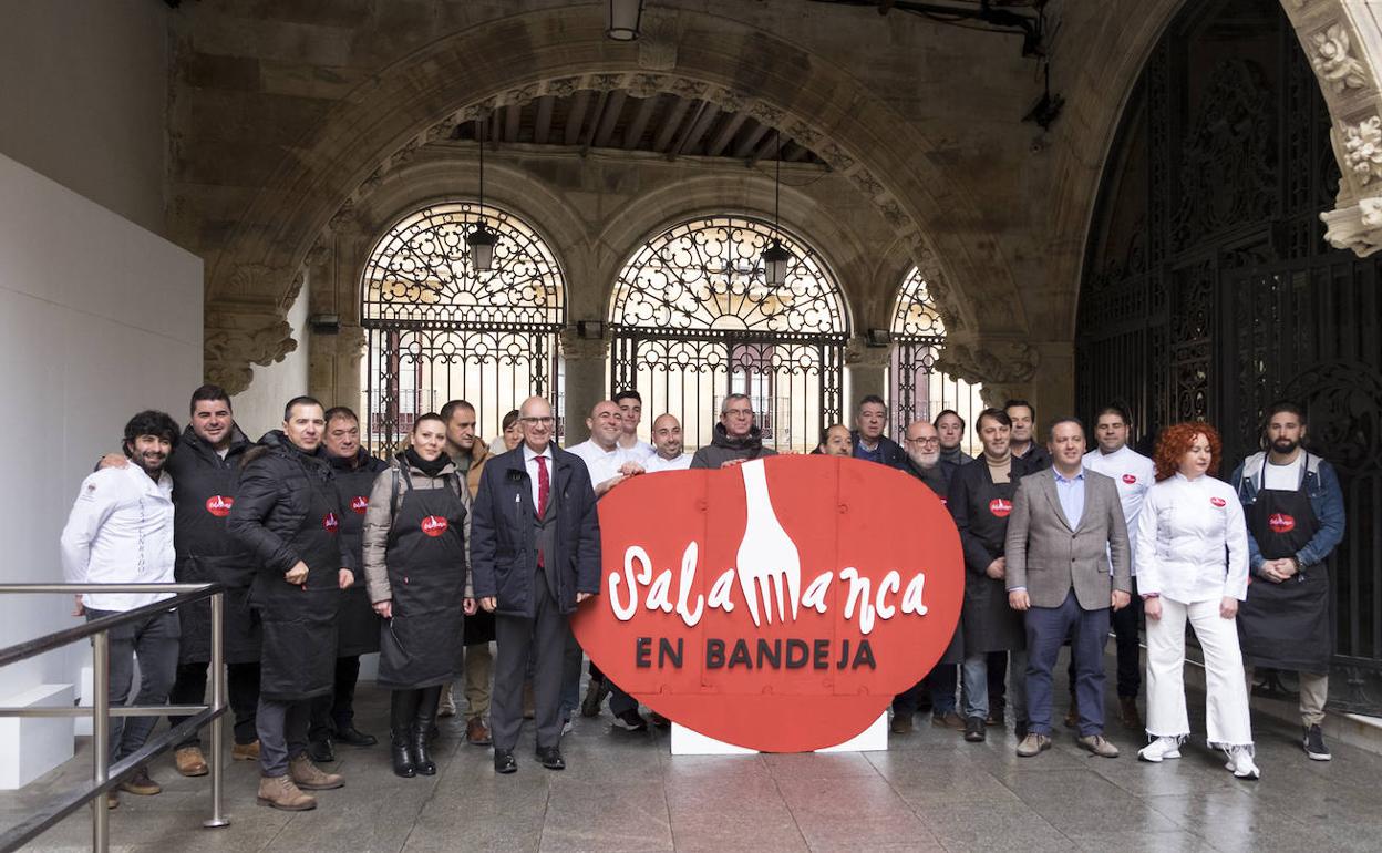 El Club de Salamanca en Bandeja en Madrid Fusión. 