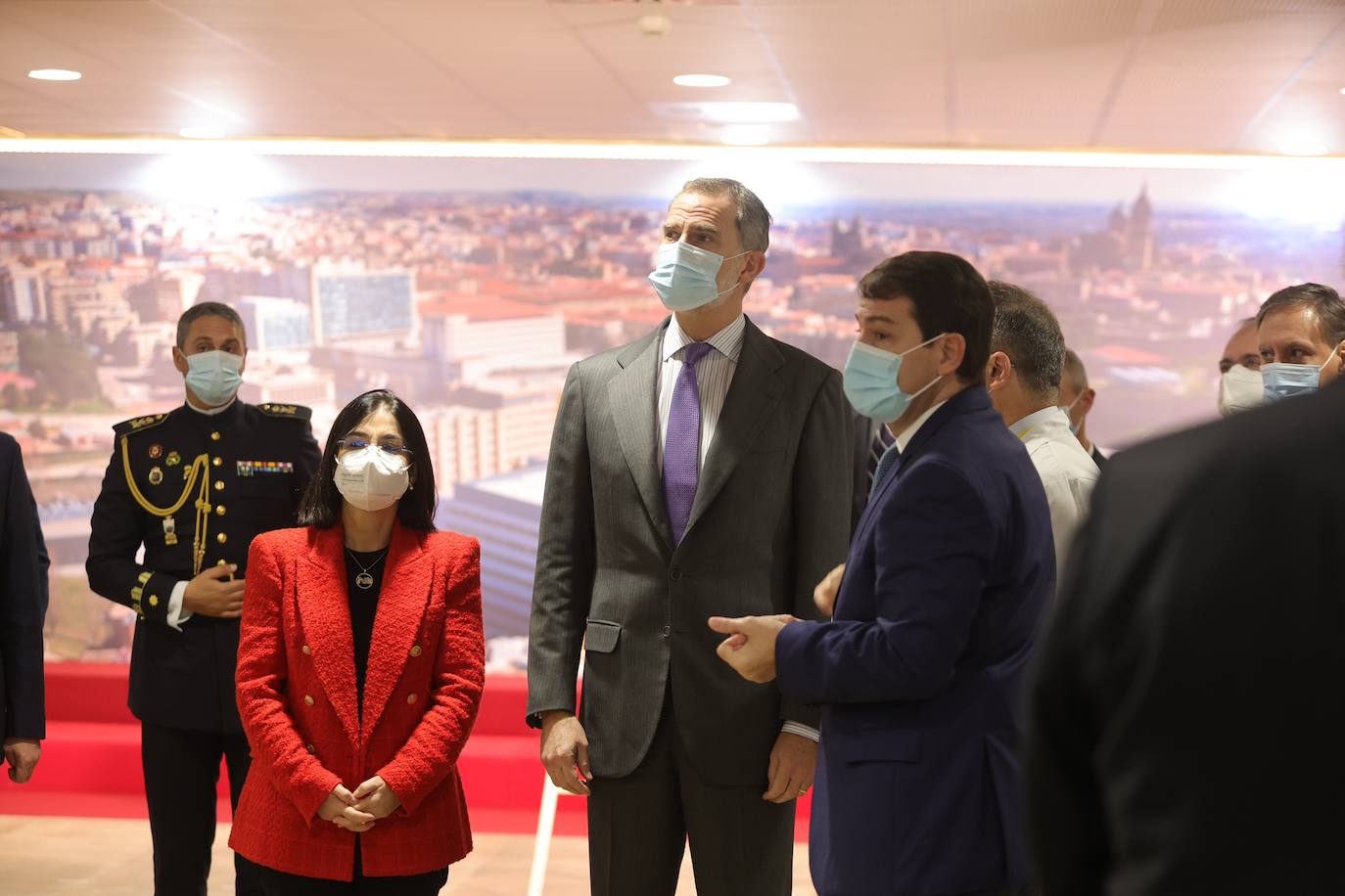 Fotos: El Rey conoce el nuevo hospital de Salamanca