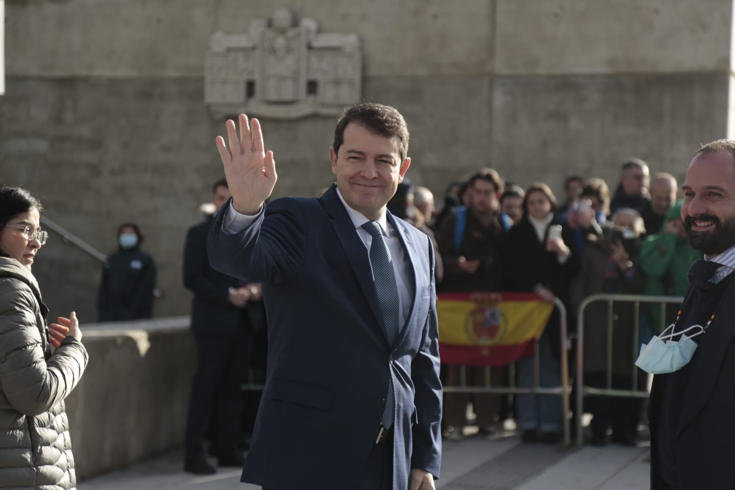 Fotos: Salamanca recibe al Rey Felipe VI en su visita al hospital de Salamanca