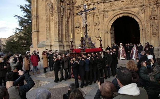 Vía Crucis de la Junta de Semana Santa del pasado año.