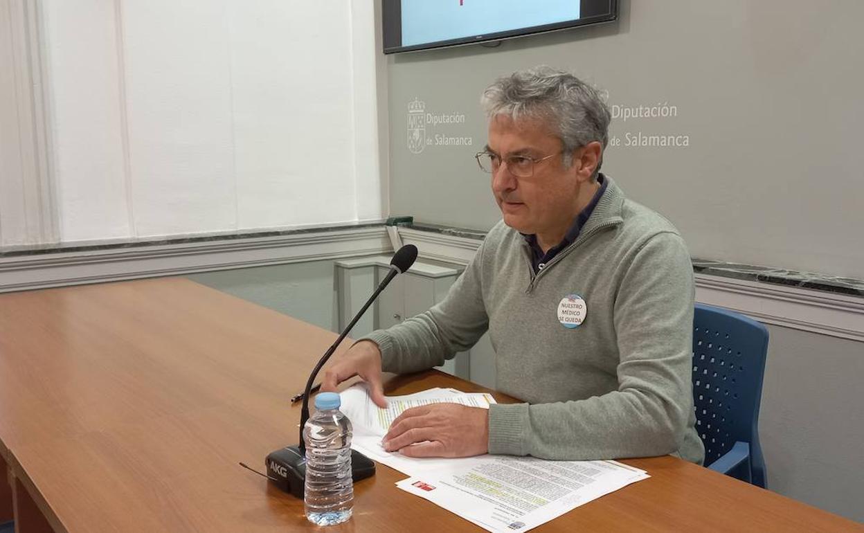 El portavoz del PSOE en la institución provincial, Fernando Rubio. 