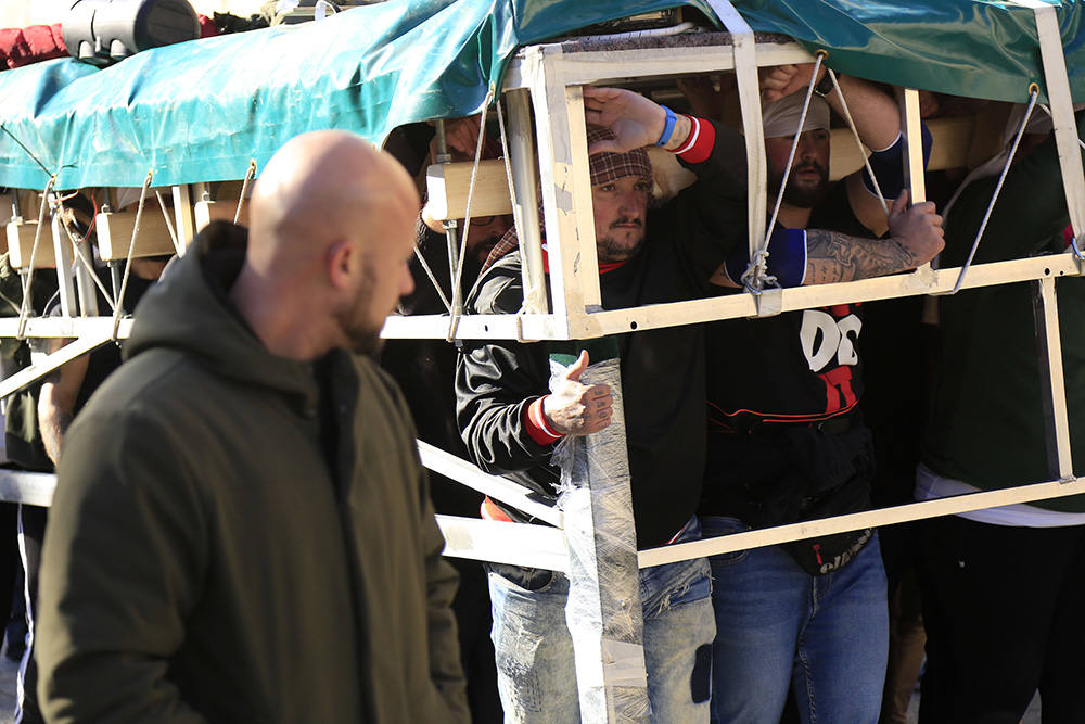 Fotos: Primeros ensayos de cara a la Semana Santa