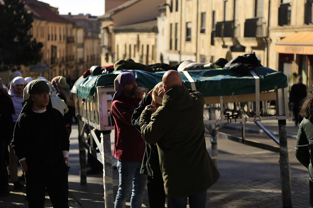 Fotos: Primeros ensayos de cara a la Semana Santa