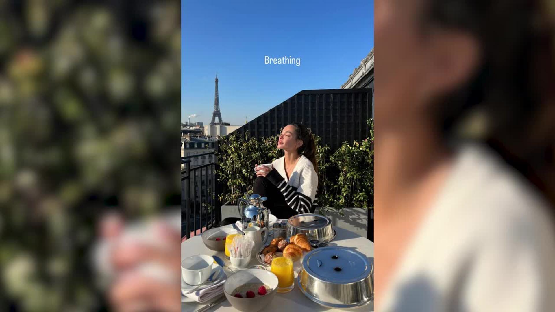 Joana Sanz, "respirando", recupera su sonrisa en París