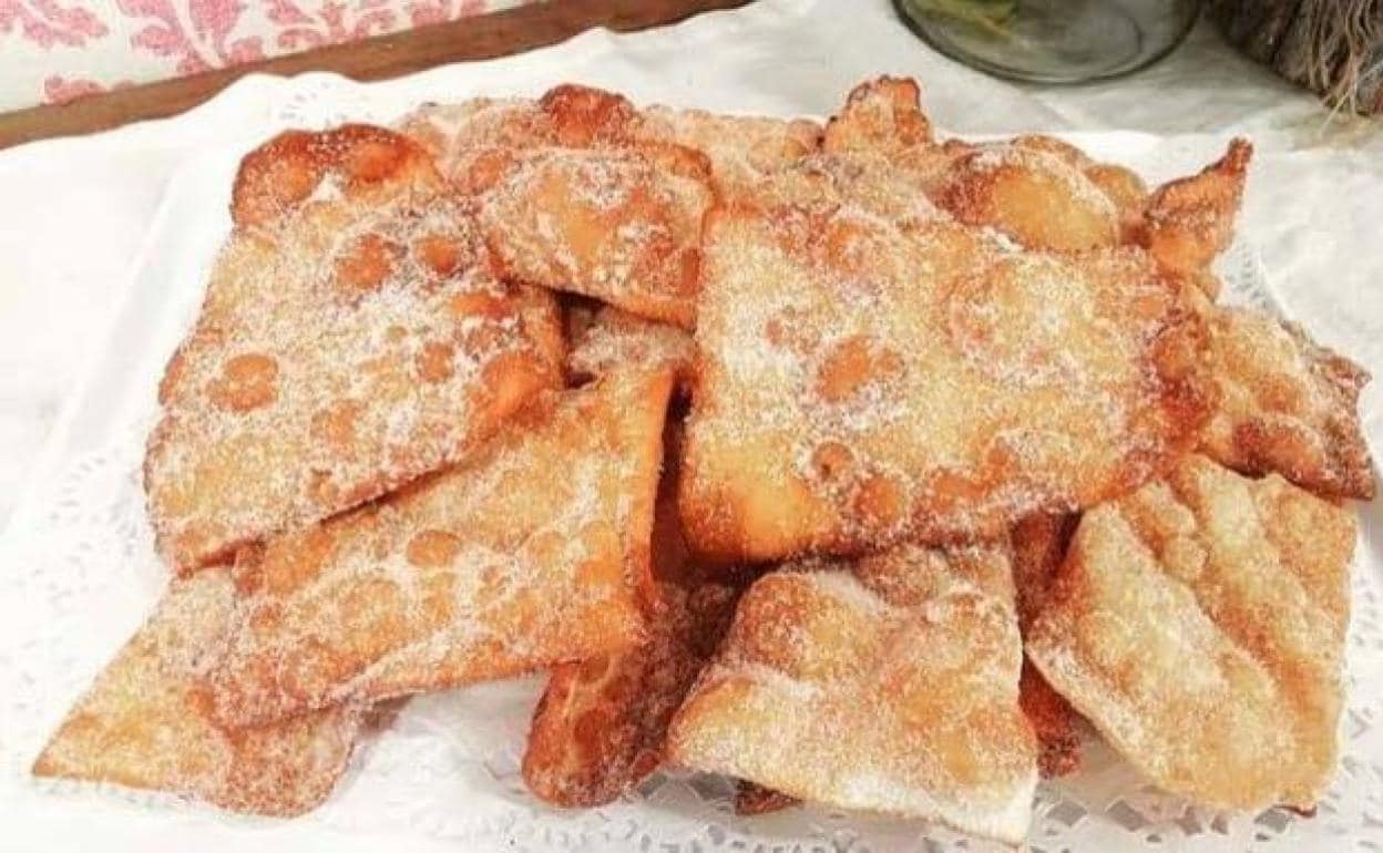 Dulces típicos de Carnaval. 