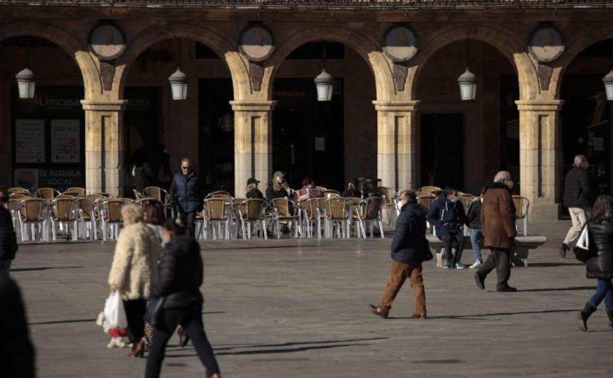 Plaza Mayor de Salamanca. 