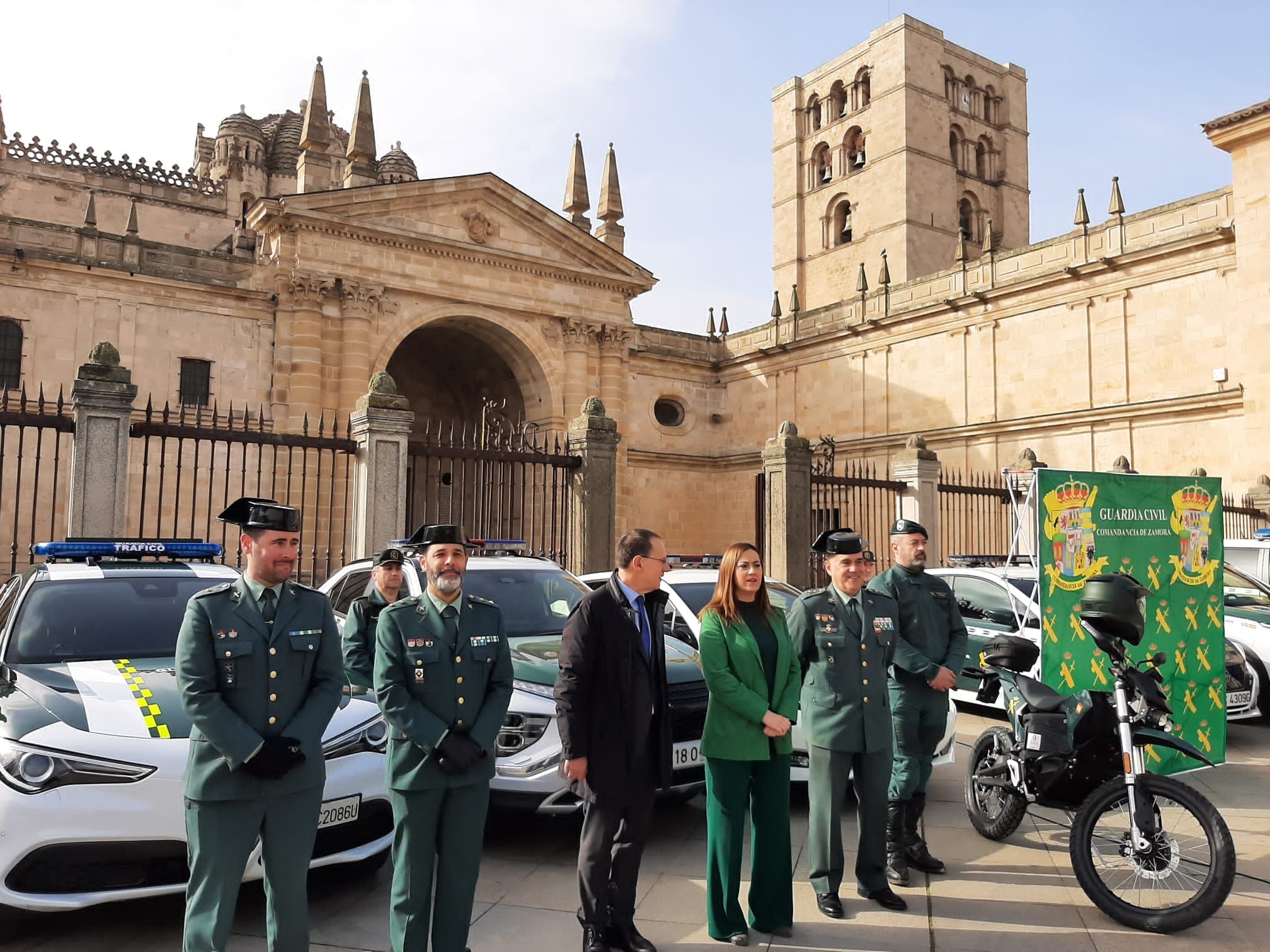 El parque móvil de la Guardia Civil de Salamanca dispondrá de 23 nuevos vehículos