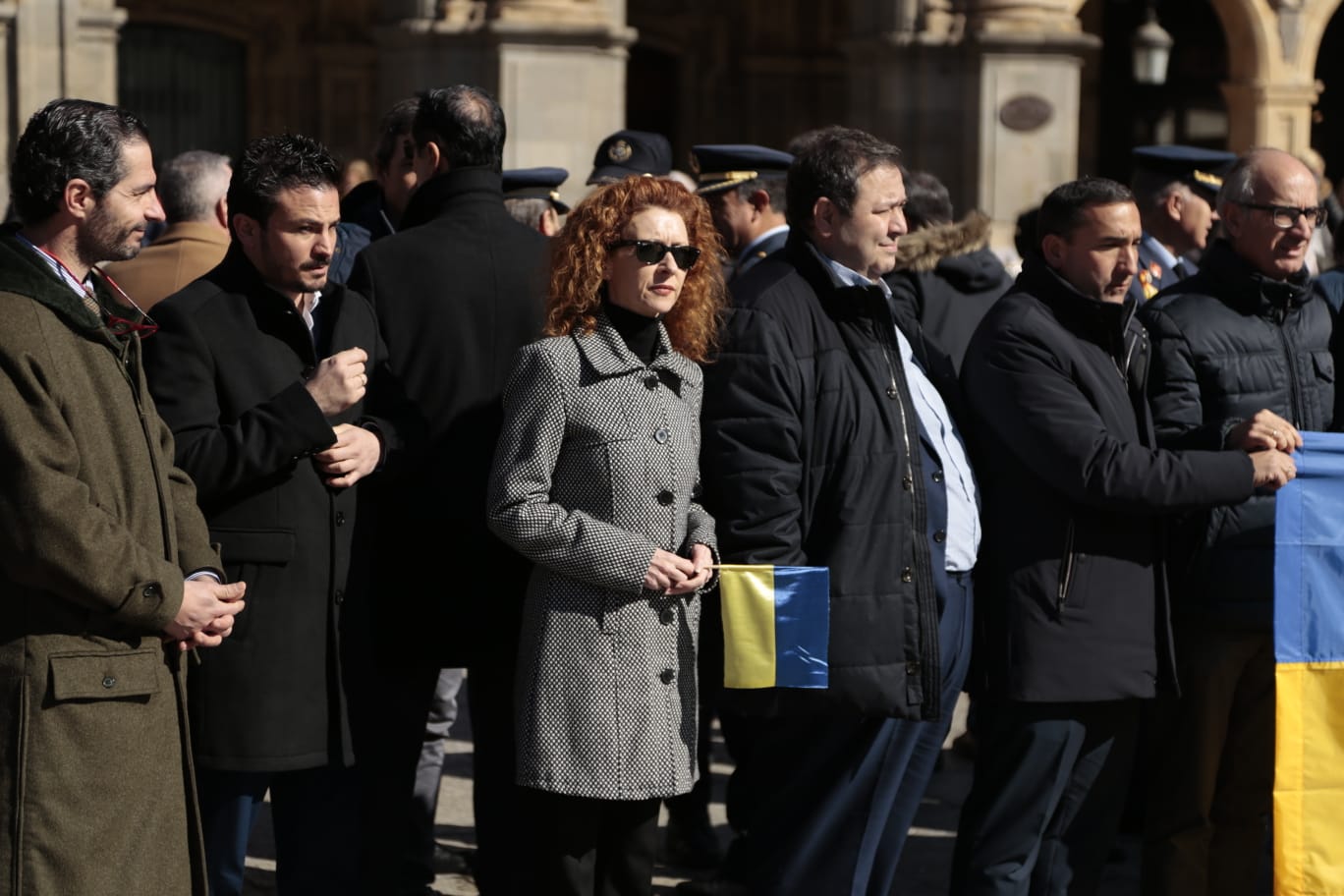 Fotos: Salamanca homenajea a las víctimas que huyen de la guerra en Ucrania