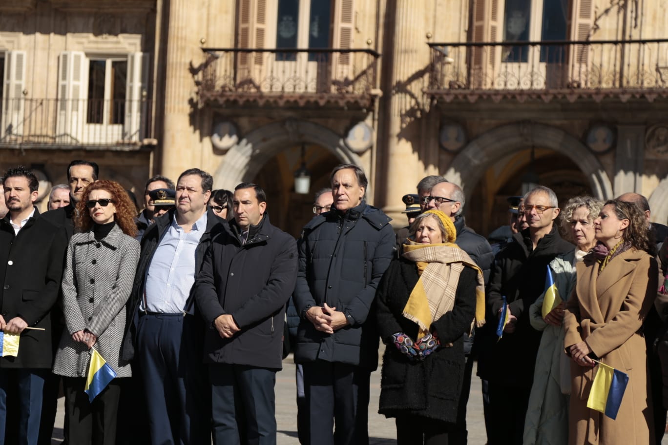 Fotos: Salamanca homenajea a las víctimas que huyen de la guerra en Ucrania