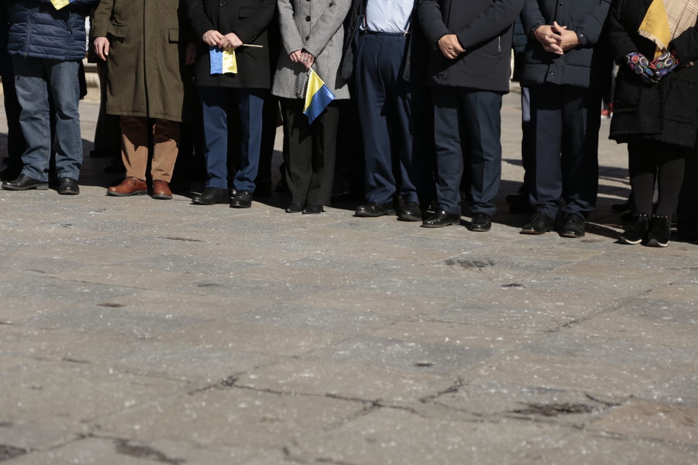 Fotos: Salamanca homenajea a las víctimas que huyen de la guerra en Ucrania