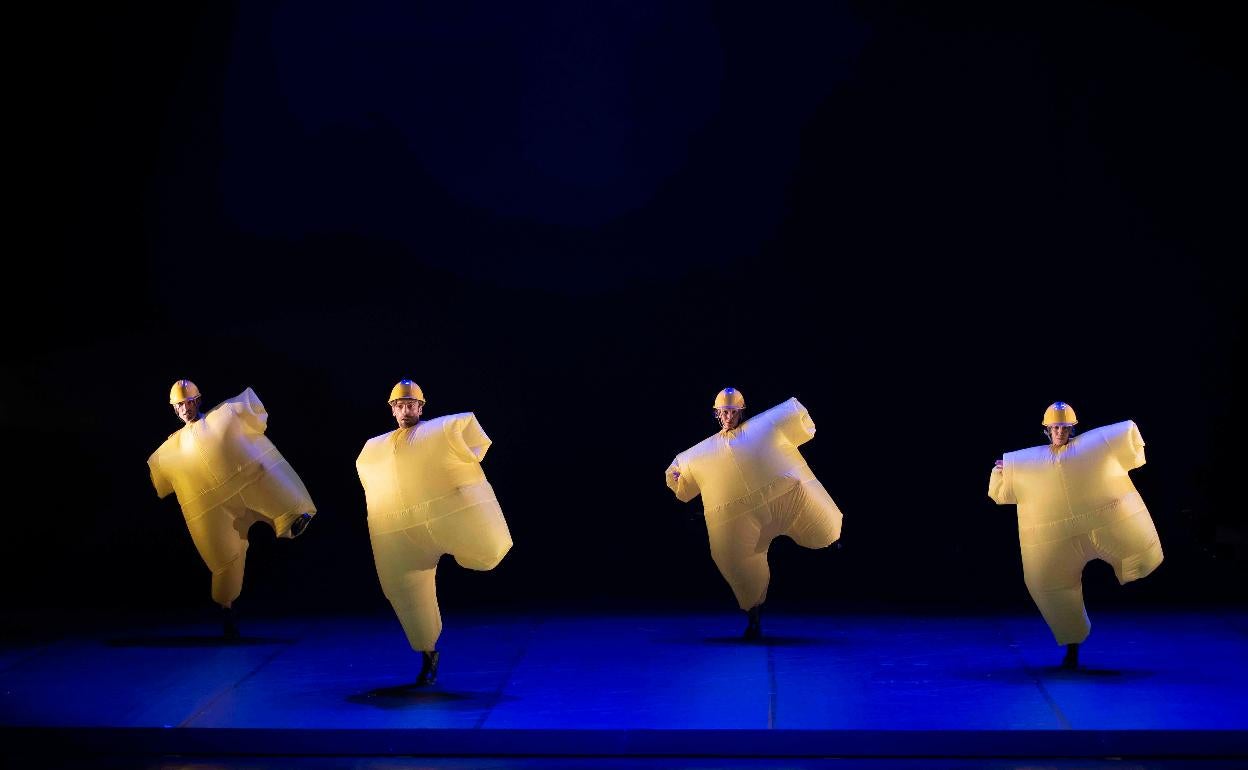 Imagen de un fragmento del espectáculo Loop 