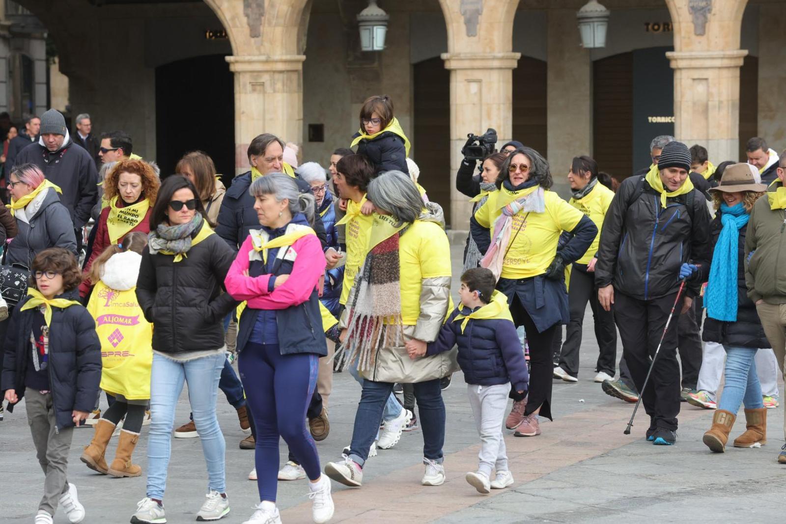 Fotos: Salamanca celebra la Marcha solidaria de la Asociación de Enfermedades Raras de Castilla y León