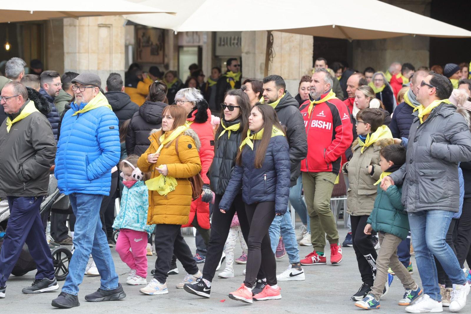 Fotos: Salamanca celebra la Marcha solidaria de la Asociación de Enfermedades Raras de Castilla y León