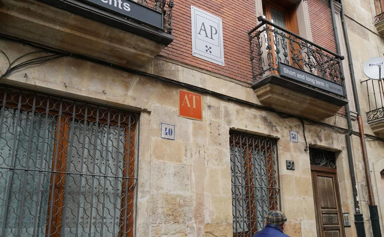 Imagen de archivo de un apartamento turístico en Salamanca.