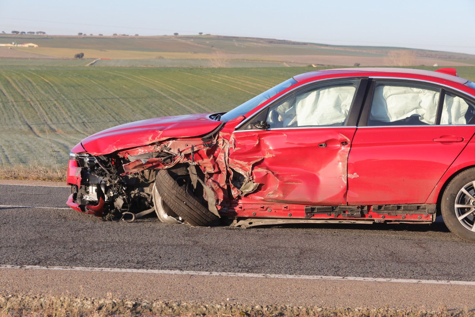 Fotos: Accidente en la C-510 en Terradillos