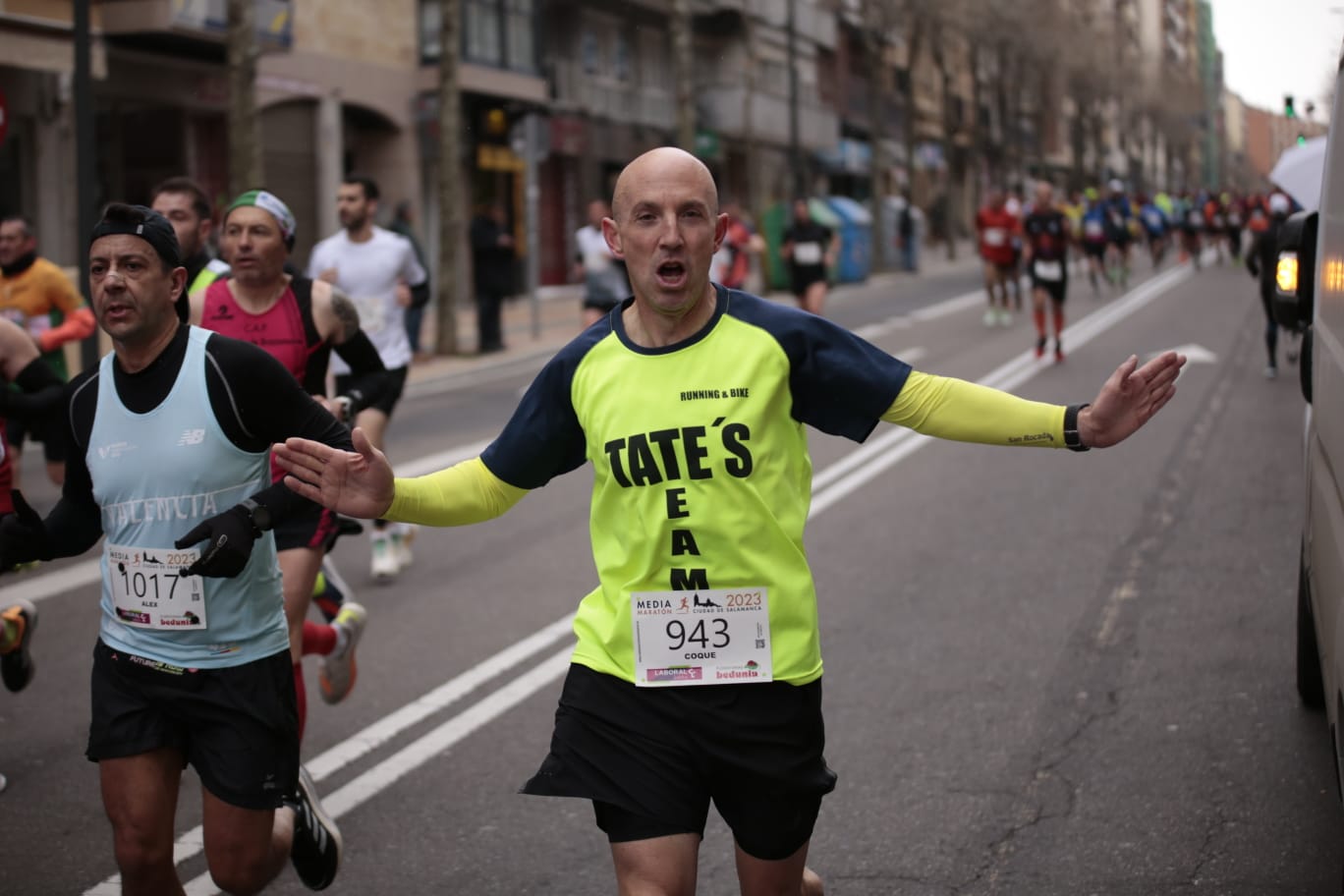 Fotos: Fiesta del atletismo popular salmantino con la Media Maratón