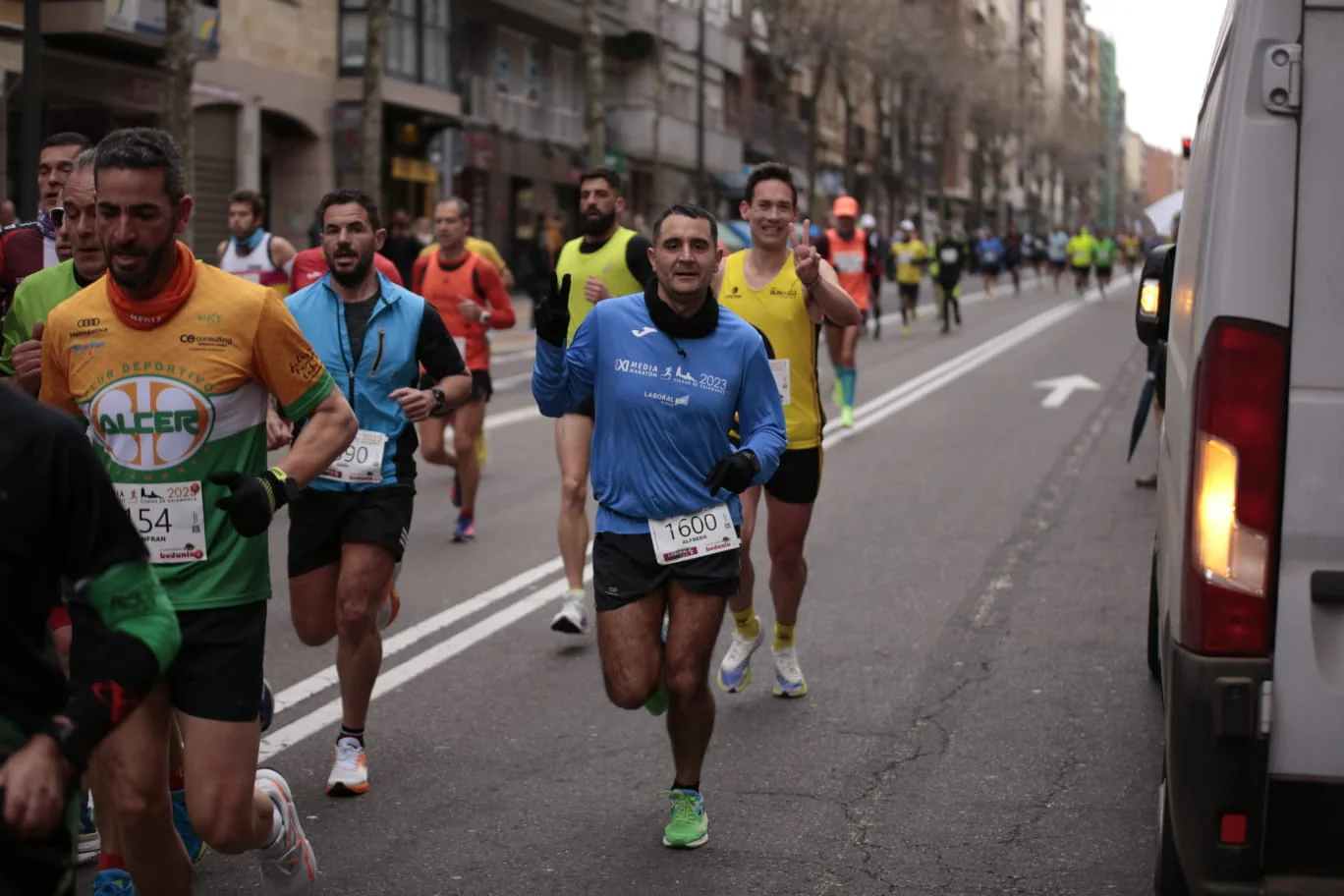 Fotos: Javier Alves y Gema Martín ganan la XI Media Maratón Ciudad de Salamanca