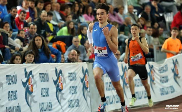 Rodrigo Fito, en las series del sábado, donde hizo su marca personal. 