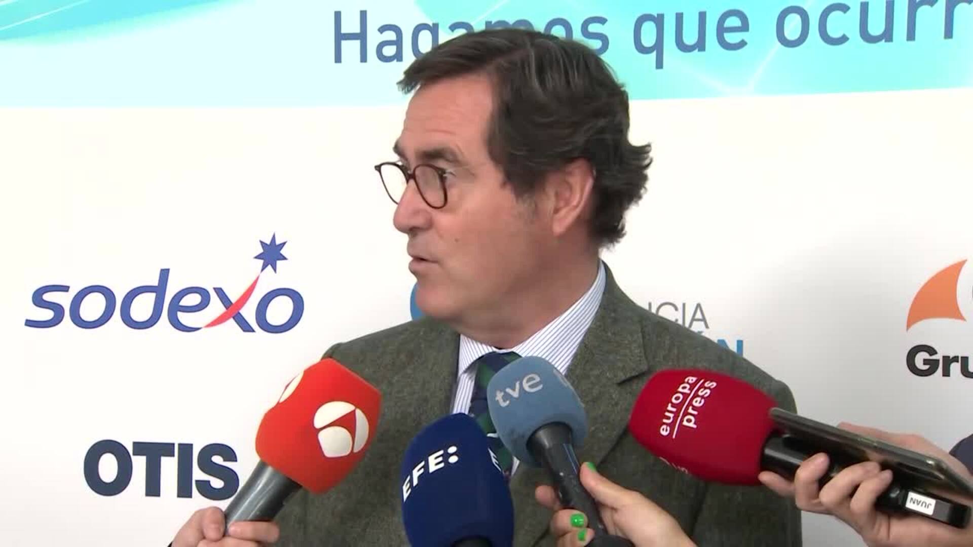 Garamendi afirma que en España no se cubren los puestos de trabajo pese al número de parados