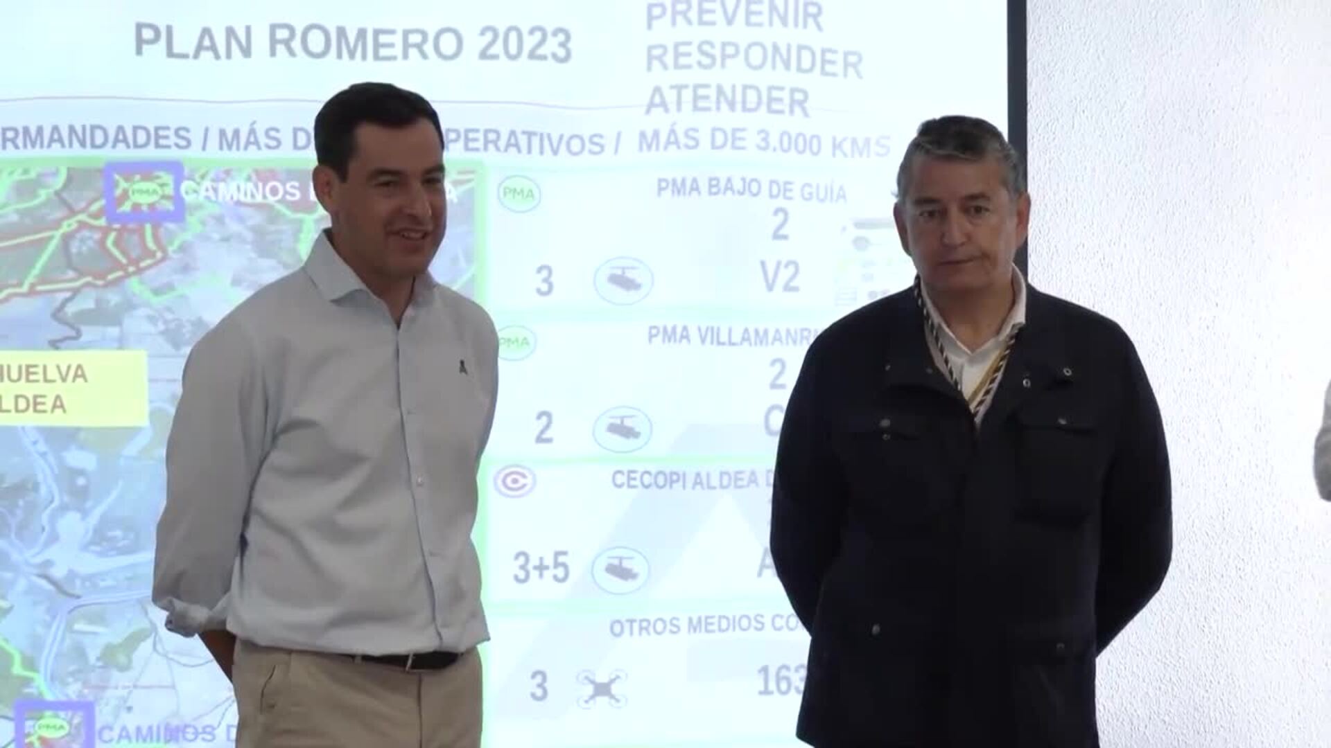 Moreno subraya el carácter "mágico" del embarque de las hermandades del Rocío en Sanlúcar