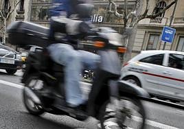 Un ciclomotor, en una imagen de archivo.