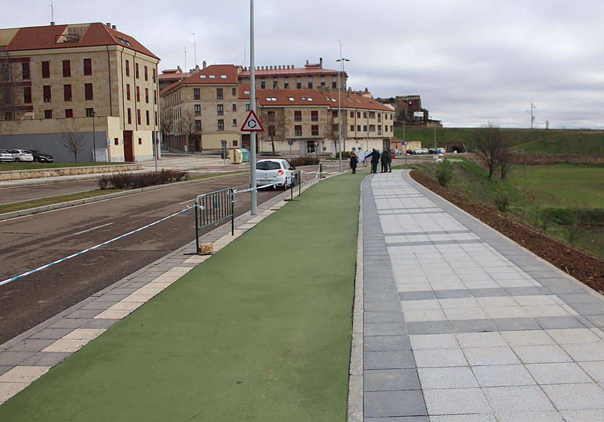 Imagen del final de las obras.