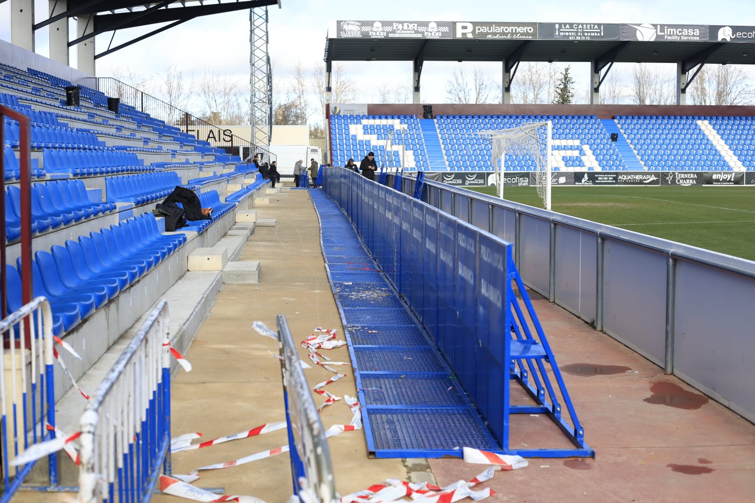El Reina Sofía ya luce con las gradas supletorias para la Copa