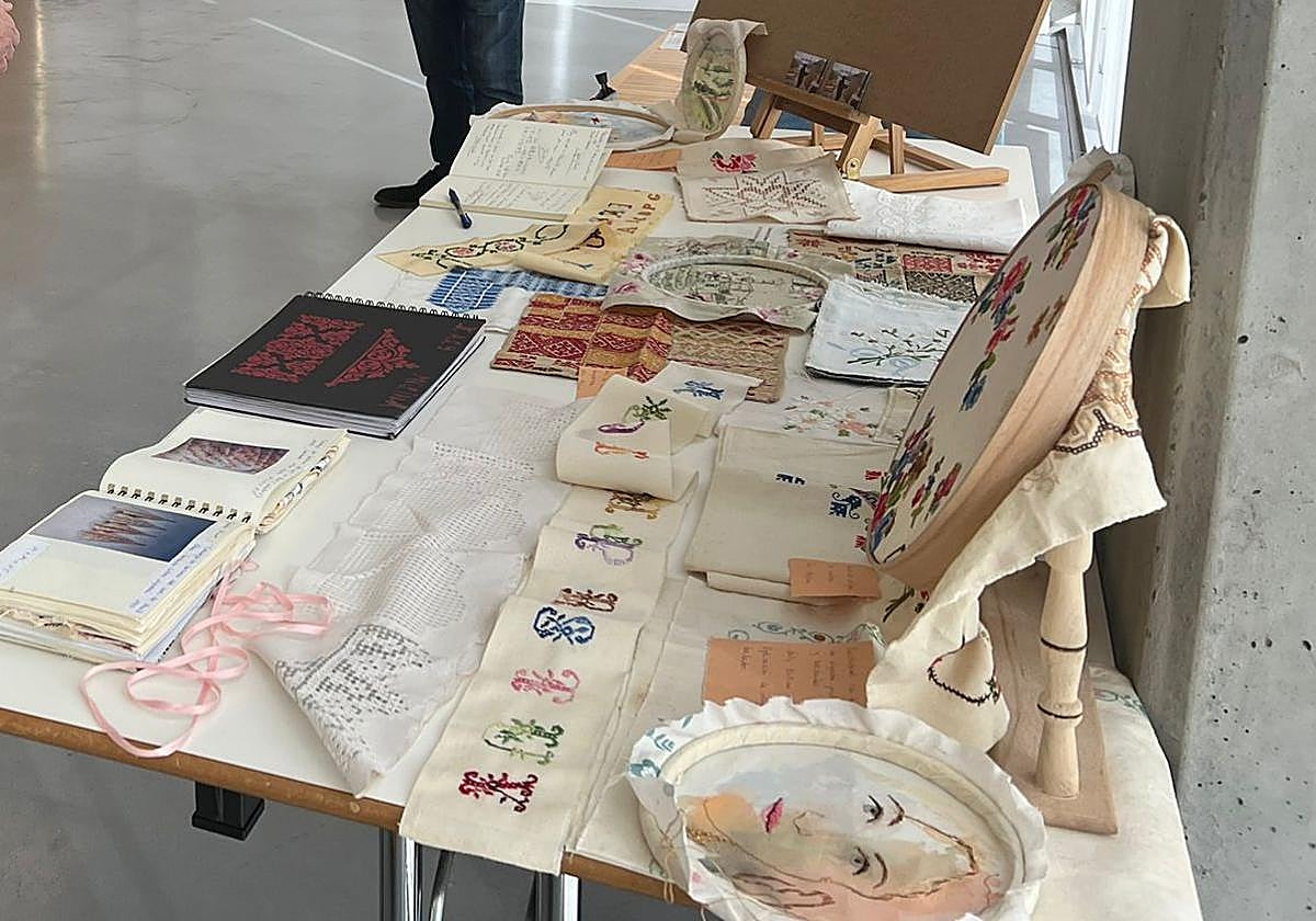 Exposición de pintura de Laly Molina Sobrino