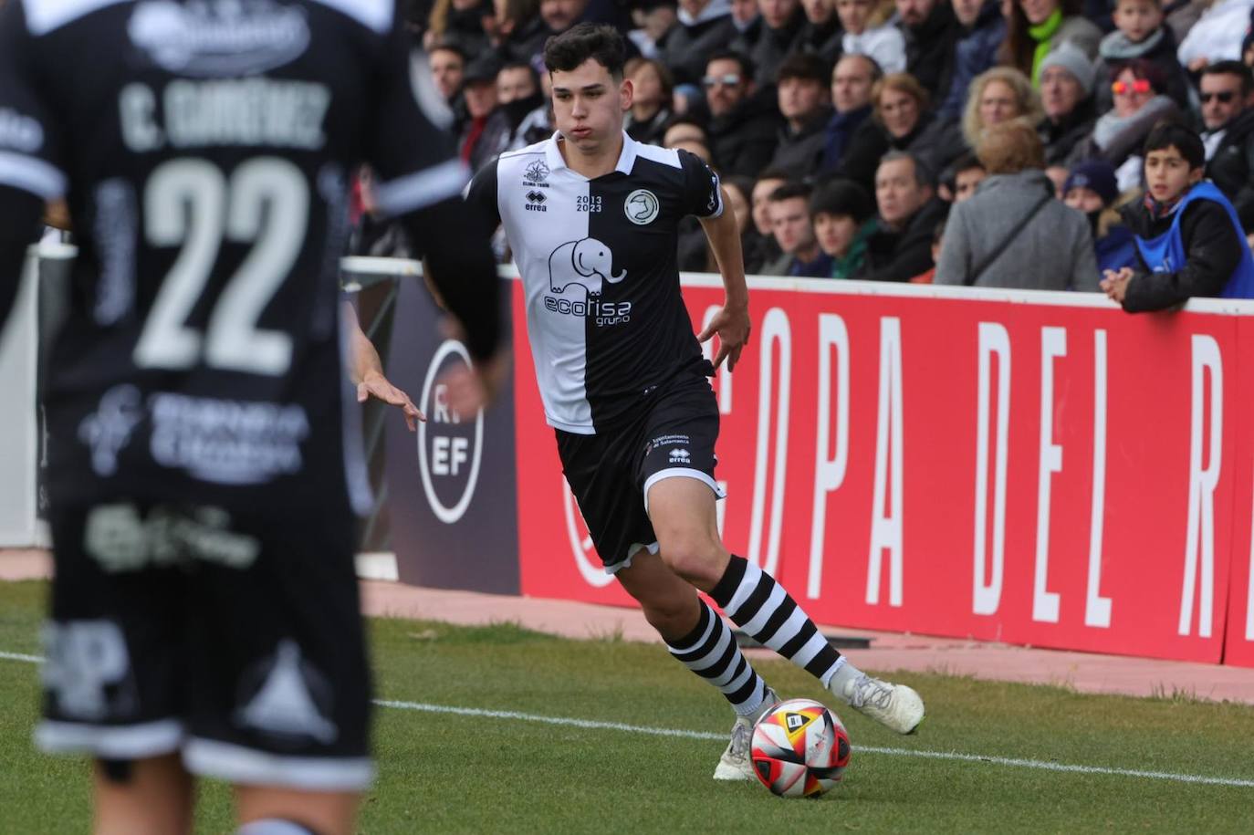 Las imágenes de la reanudación del Unionistas-Villarreal