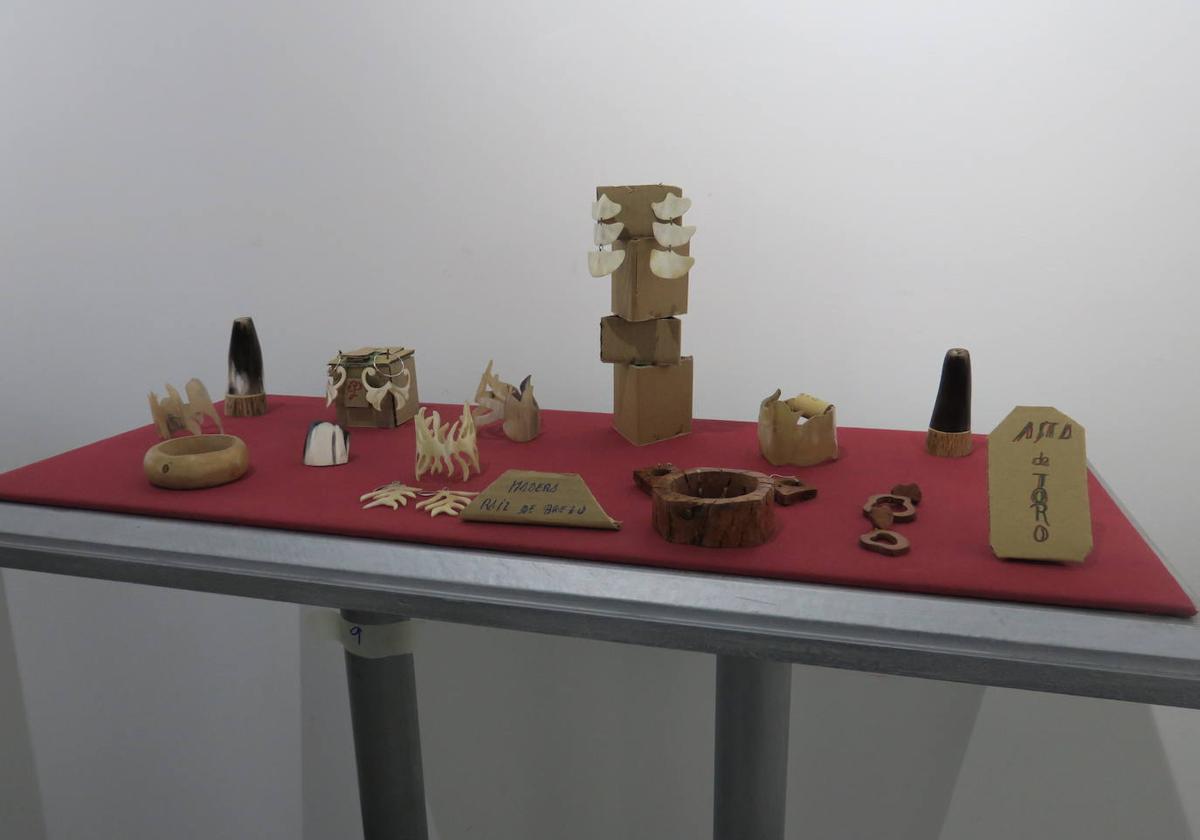 Algunas de las obras que podrán verse en la exposición.