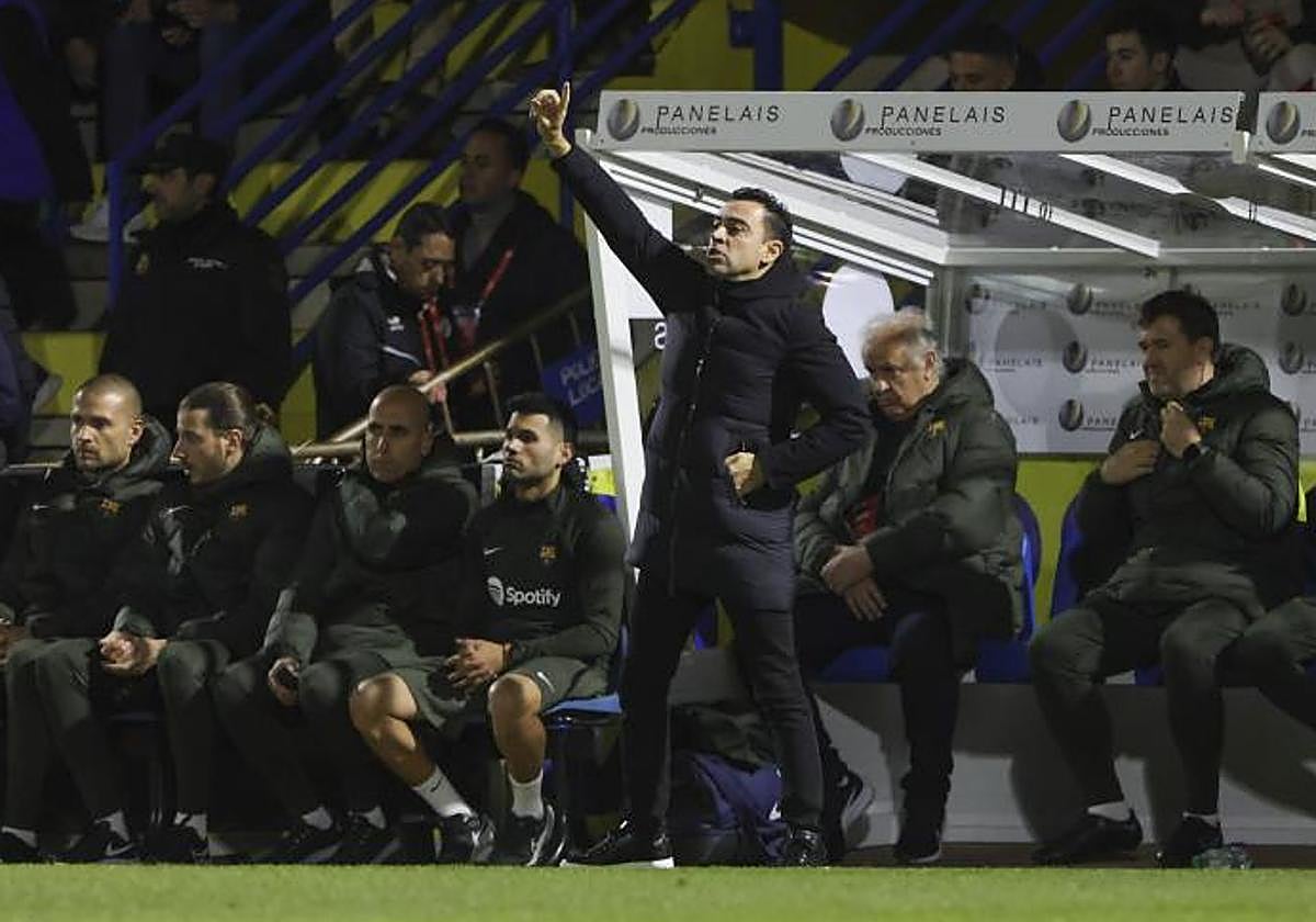 Xavi y su carrusel de gestos