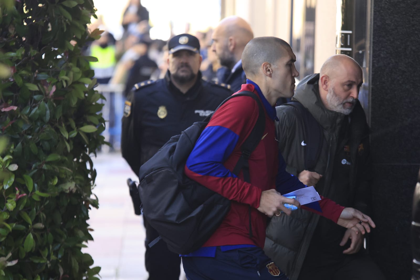 Locura ante la llegada del FC Barcelona en Salamanca