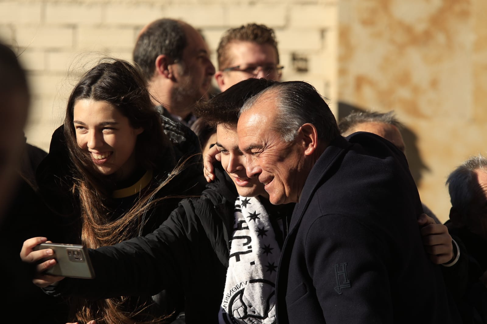 Locura ante la llegada del FC Barcelona en Salamanca