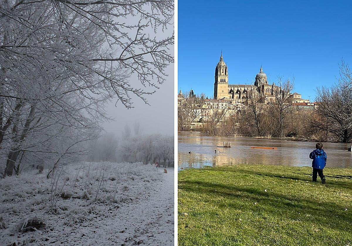 El desequilibrio térmico eleva 18 grados la temperatura en Salamanca