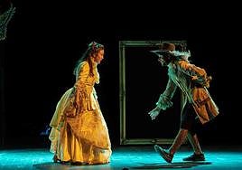 La compañía Ay teatro representa 'Vive Molière'.