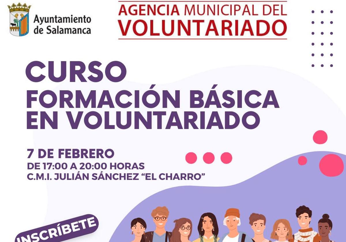 Nuevo curso gratuito de formación básica en voluntariado en Salamanca
