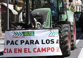 Foto de Archivo de protestas de agricultores y ganaderos en Salamanca en 2021