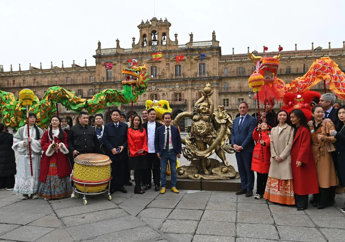 Así celebra Salamanca el Año Nuevo Chino